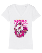 Kittyz Street Souls Tricou mânecă scurtă guler V Damă Evoker