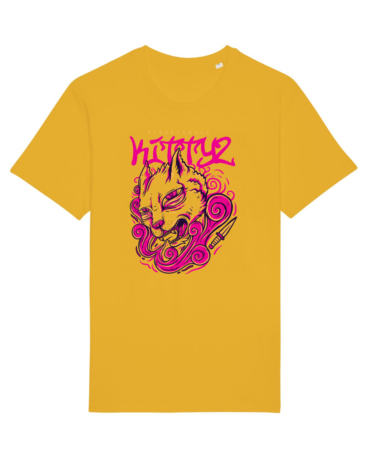 Tricou mânecă scurtă Unisex Rocker Spectra Yellow