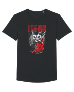 Little Demon Tricou mânecă scurtă guler larg Bărbat Skater