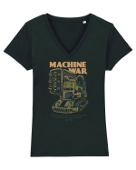 Machine War Tricou mânecă scurtă guler V Damă Evoker