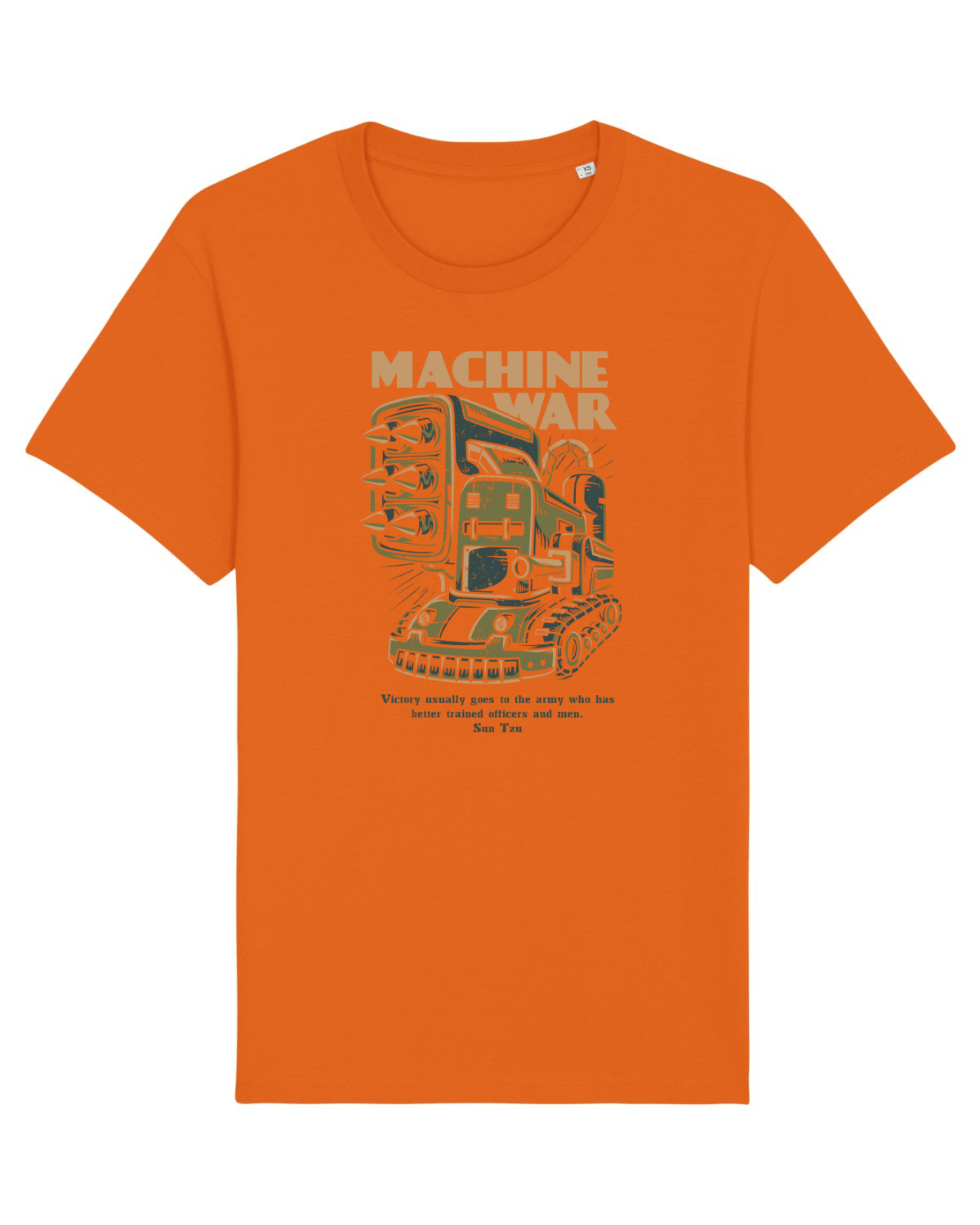 Tricou mânecă scurtă Unisex Rocker Bright Orange
