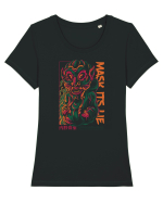 Mask It's Lie Tricou mânecă scurtă guler larg fitted Damă Expresser