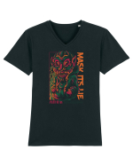 Mask It's Lie Tricou mânecă scurtă guler V Bărbat Presenter