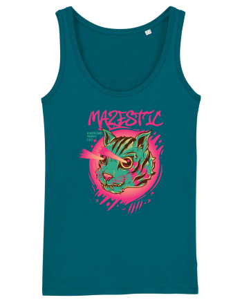 Mazestic Awesome Trippy Cat Ocean Depth
