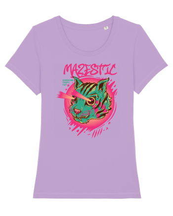 Mazestic Awesome Trippy Cat Lavender Dawn