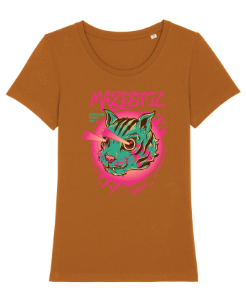 Mazestic Awesome Trippy Cat Roasted Orange