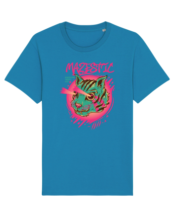 Mazestic Awesome Trippy Cat Azur