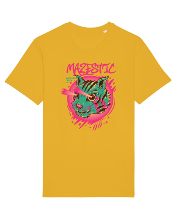 Mazestic Awesome Trippy Cat Spectra Yellow