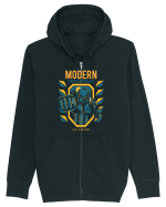 Modern Fighter In The City Hanorac cu fermoar Unisex Connector