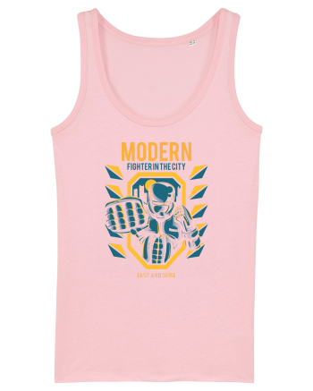 Modern Fighter In The City Cotton Pink