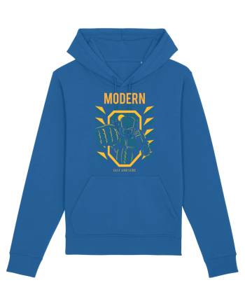 Modern Fighter In The City Royal Blue