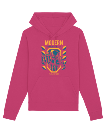 Modern Fighter In The City Raspberry
