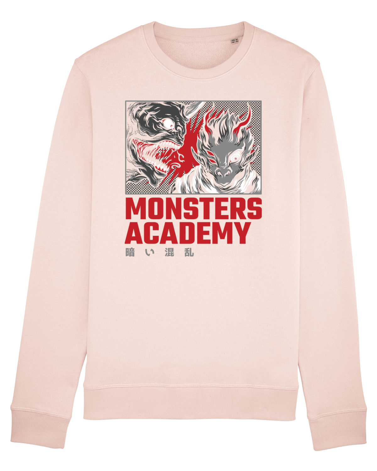 Bluză mânecă lungă Unisex Rise Candy Pink