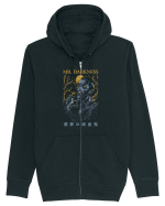 Mr. Darkness Hanorac cu fermoar Unisex Connector