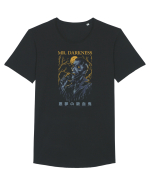 Mr. Darkness Tricou mânecă scurtă guler larg Bărbat Skater