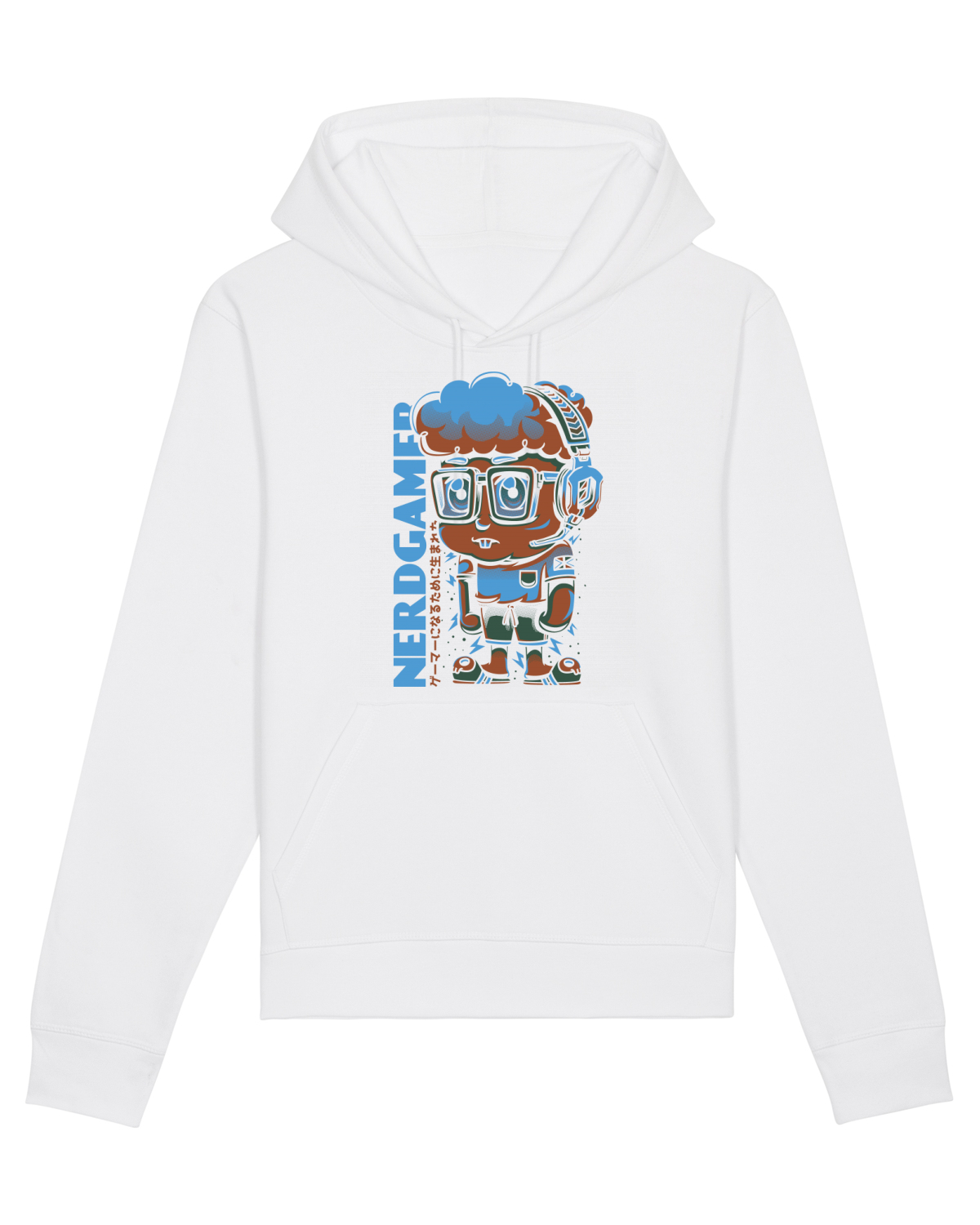 Hanorac Unisex Drummer White