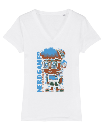 Nerd Gamer White