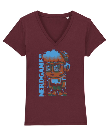 Nerd Gamer Burgundy