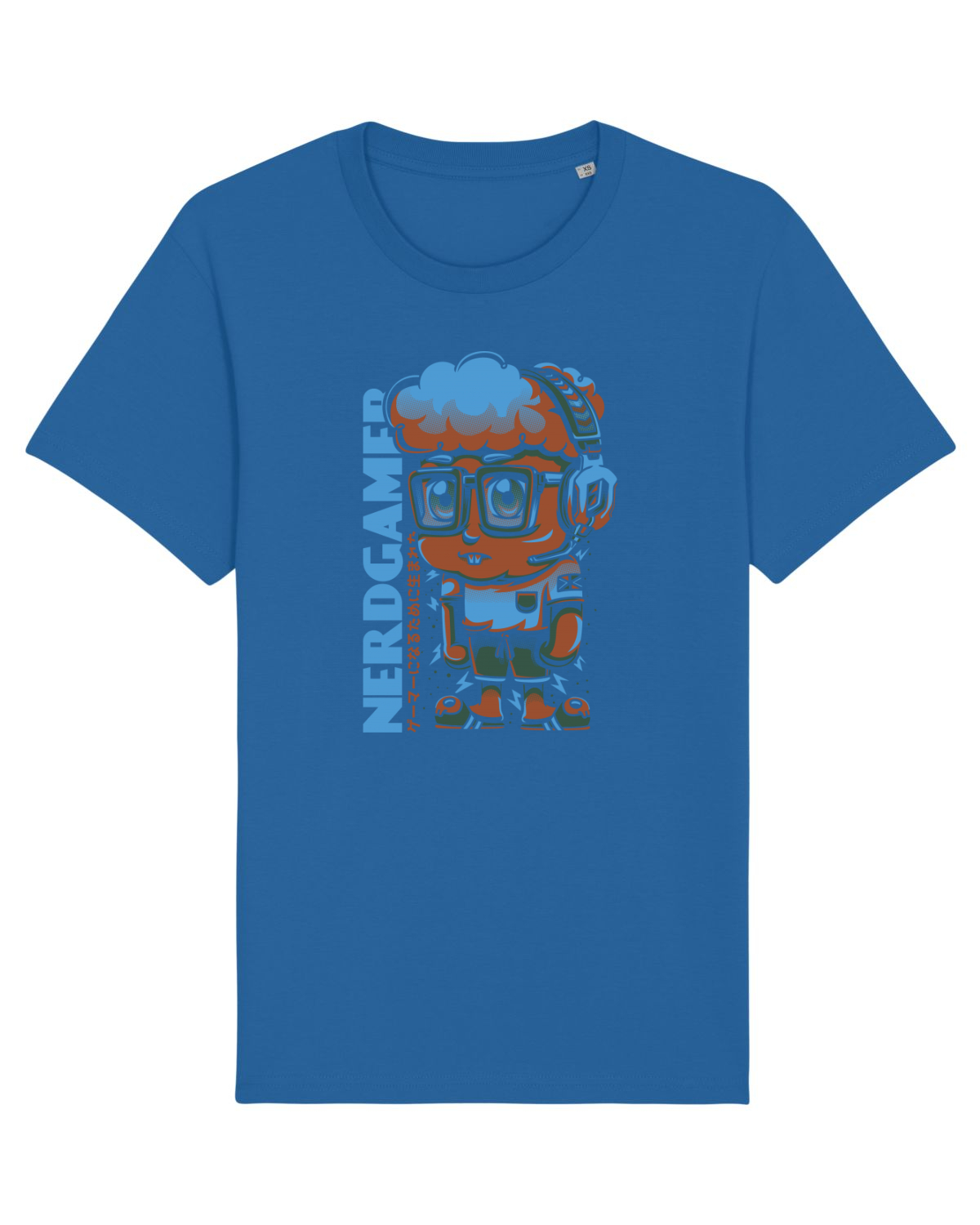 Tricou mânecă scurtă Unisex Rocker Royal Blue