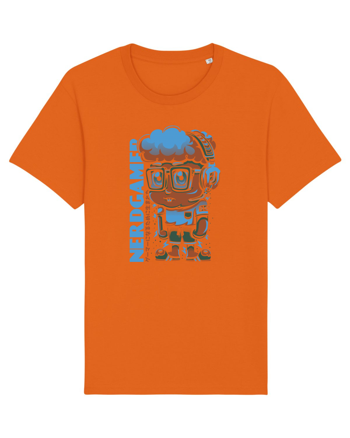 Tricou mânecă scurtă Unisex Rocker Bright Orange
