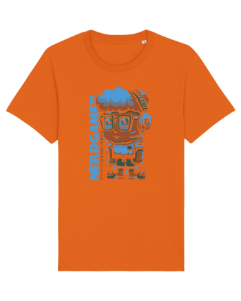 Nerd Gamer Bright Orange
