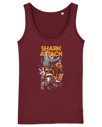 Shark Atack Burgundy