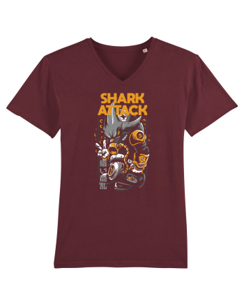 Shark Atack Burgundy