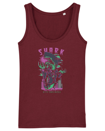 Shark City Business Burgundy