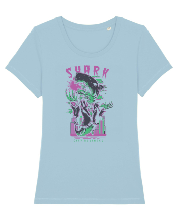 Shark City Business Sky Blue