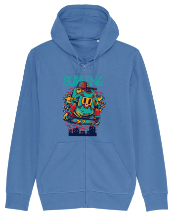 Skate Funky Surfing Bright Blue