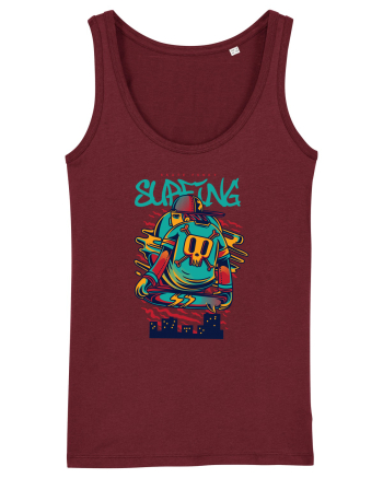 Skate Funky Surfing Burgundy