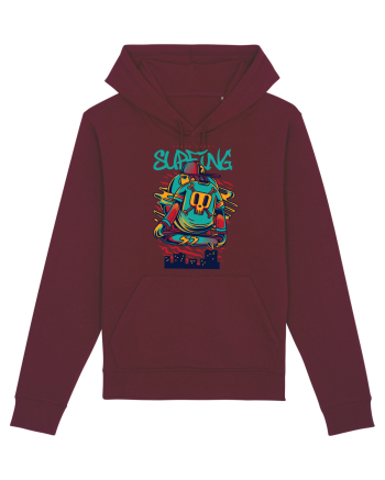 Skate Funky Surfing Burgundy