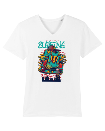 Skate Funky Surfing White