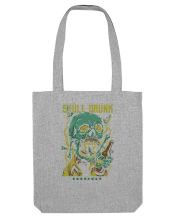 Skull Drunk Heather Grey