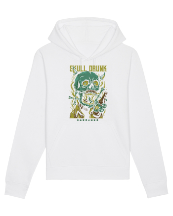 Skull Drunk White