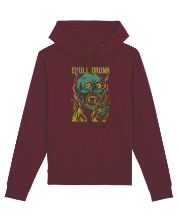 Skull Drunk Burgundy
