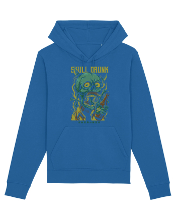 Skull Drunk Royal Blue