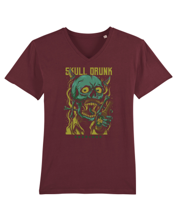 Skull Drunk Burgundy