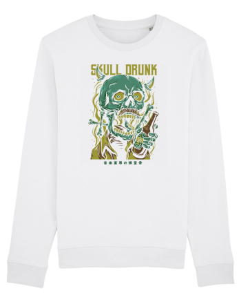 Skull Drunk White