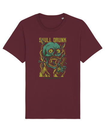 Skull Drunk Burgundy