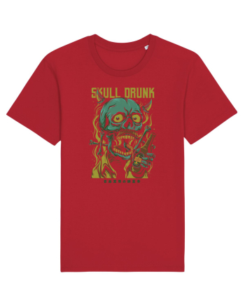Skull Drunk Red