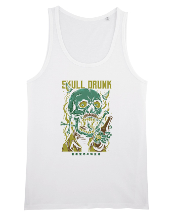 Skull Drunk White