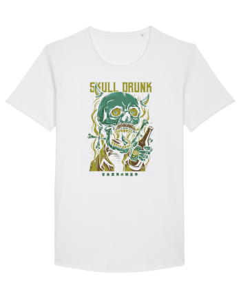 Skull Drunk White