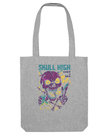 Skull High Heather Grey