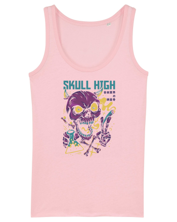 Skull High Cotton Pink