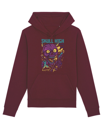 Skull High Burgundy