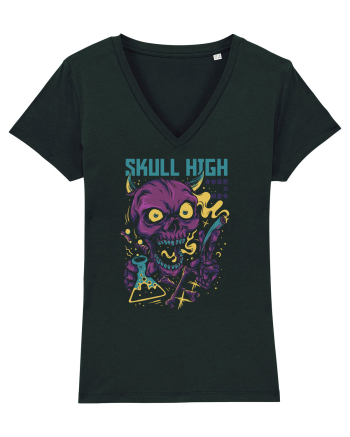 Skull High Black