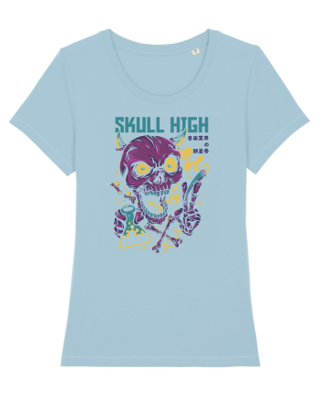 Skull High Sky Blue