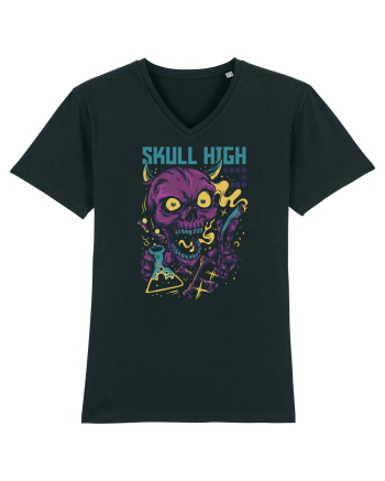Skull High Black