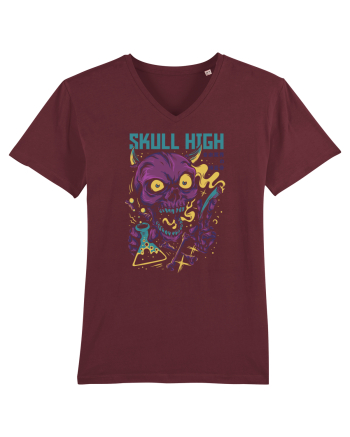 Skull High Burgundy